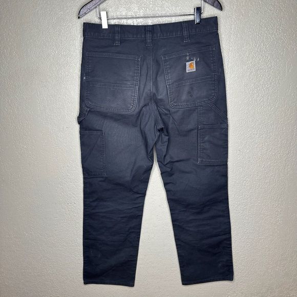 Carhartt Gray Double Knee Pants 32X32 - Picture 4 of 6